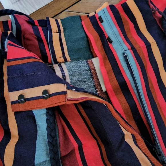 NWT Anthropologie Farm Rio Striped Wide Leg Pants - Picture 4 of 5